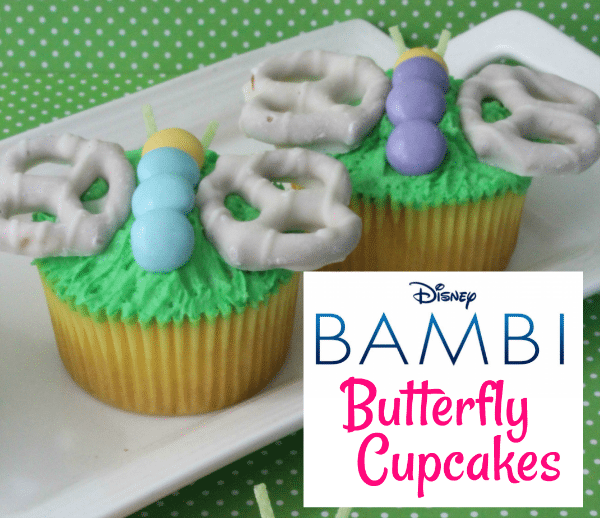 Bambi Butterfly Cupcakes