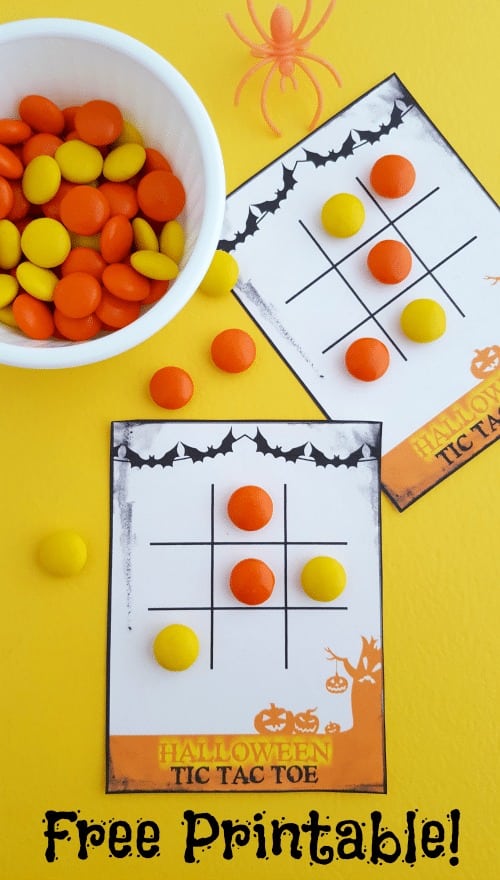 HALLOWEEN Tic-Tac-Toe Game