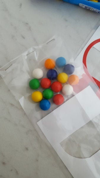 DIY Gum ball Valentines