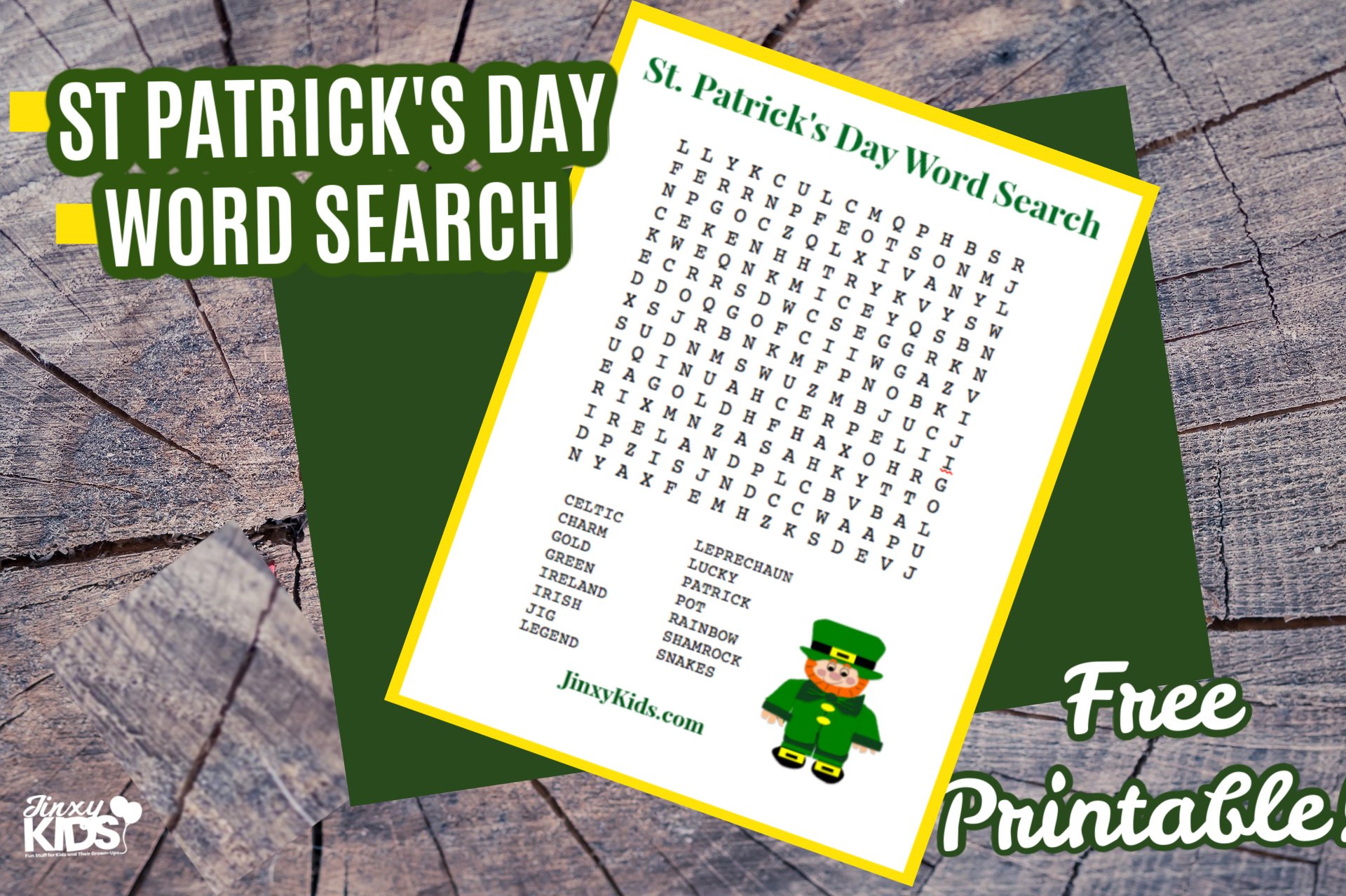 St. Patrick's Day Word Search Puzzle copy
