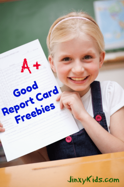 2018 Good Report Card Freebies List