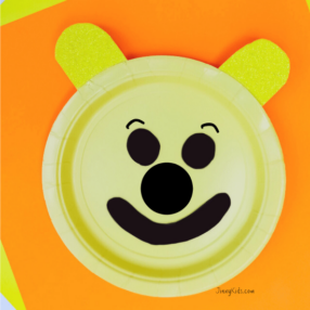 Pooh Paper Plate Craft