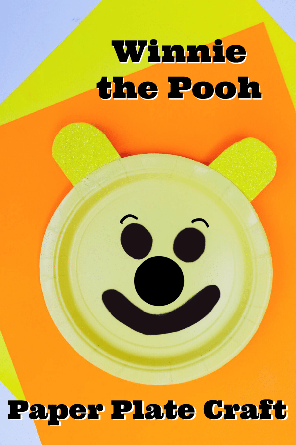 Winnie the Pooh Paper Plate Craft