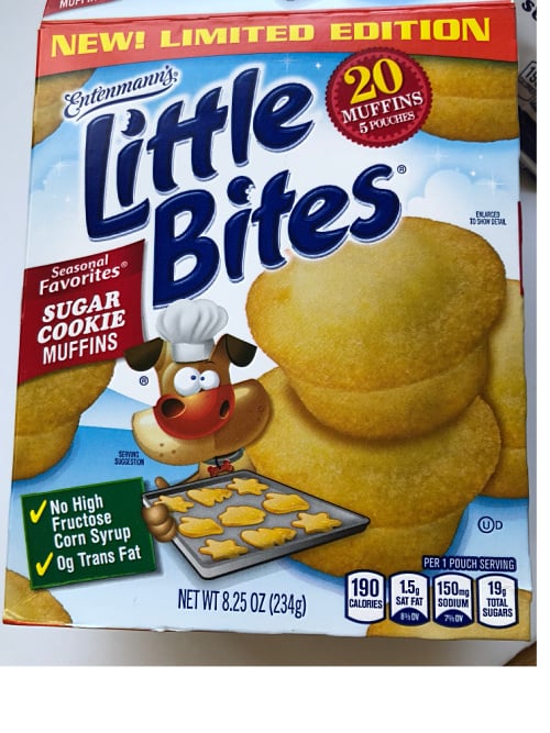 Little Bites Sugar Cookies Box