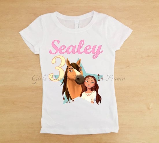 spirit horse birthday shirt