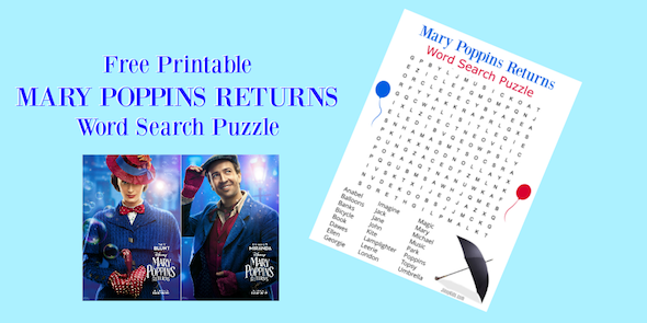 Mary Poppins Returns Word Search Puzzle Jinxy Kids - vrogue.co