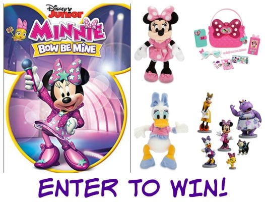 bow be mine minnie mouse toy