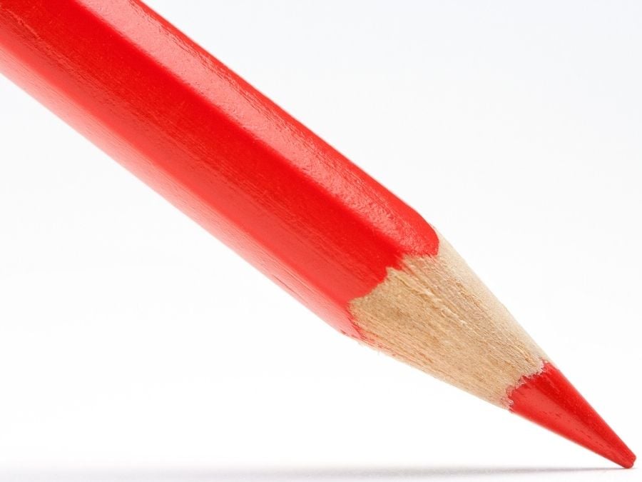 red pencil