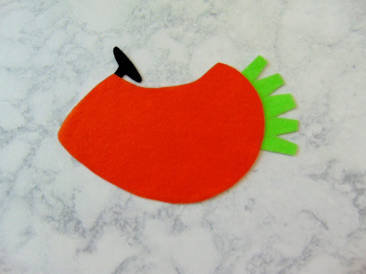 Felt Bunny Carrot Car Craft