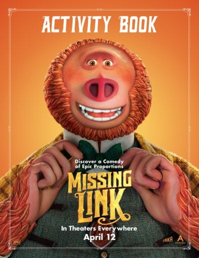 Printable MISSING LINK Activity Book