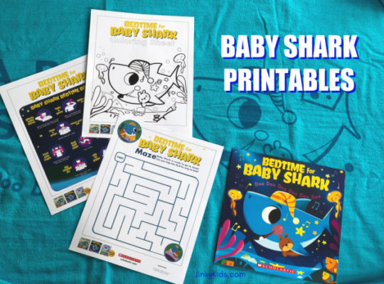 Baby Shark Printable Activity Sheets