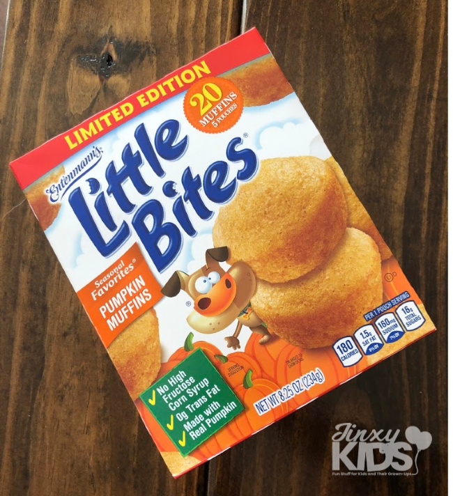 Little Bites Pumpkin Muffins Box