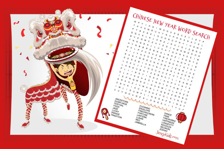 Chinese red envelope Printable Craft Template