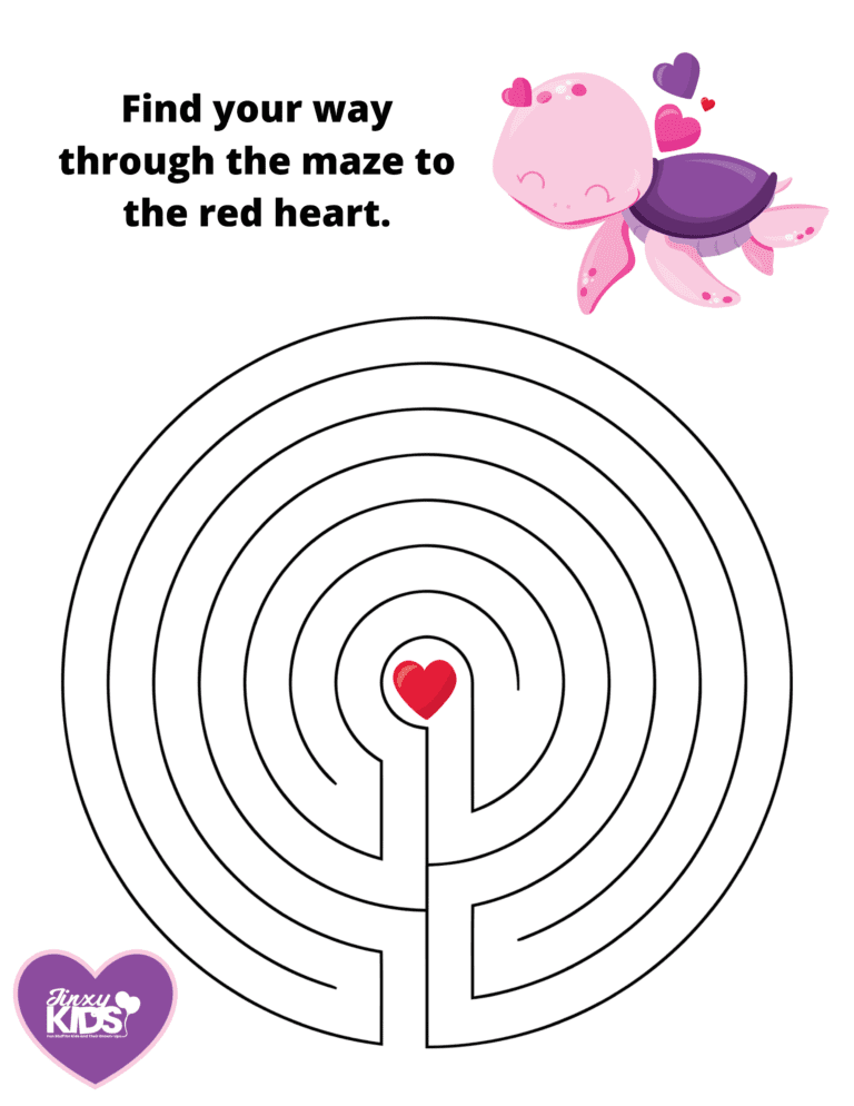 Valentine's Day Printable Activity Pack - Jinxy Kids