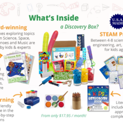 Green Kids Craft Whats in the Box