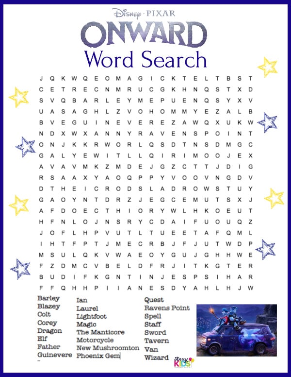 free printable onward word search puzzle jinxy kids