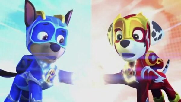 Paw Patrol Mighty Pups Charged Up Now On Dvd Reader Giveaway Jinxy Kids