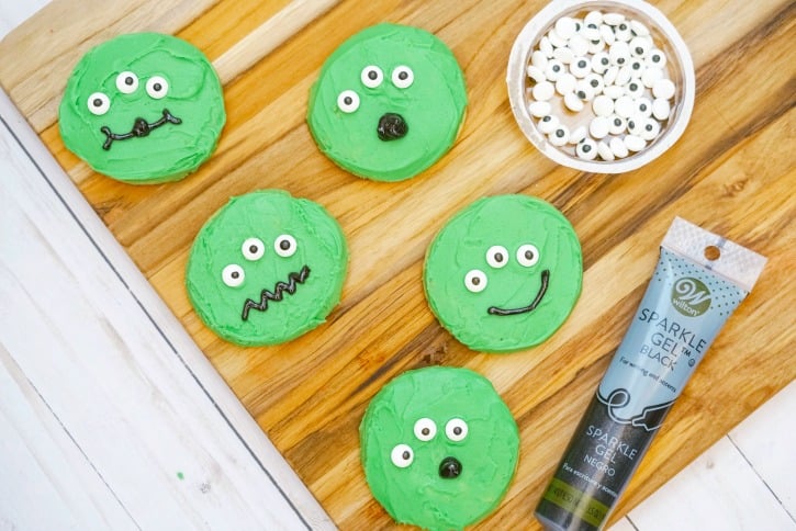 Toy Story Alien Cookies process
