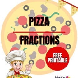 Pizza Fractions Printable
