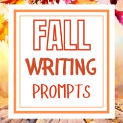 Printable Fall Writing Prompts for Kids