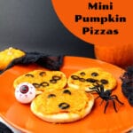 Halloween Mini Pumpkin Pizzas Recipe