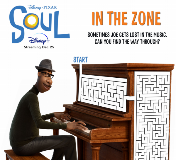 Free Printable Activity Sheets from Disney and Pixar's SOUL