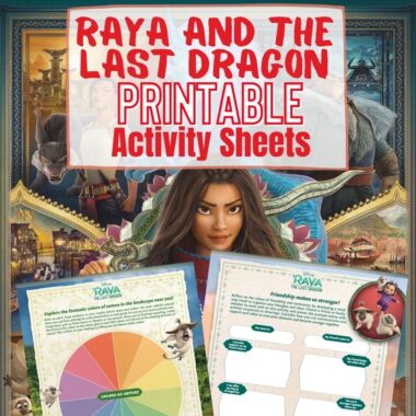 Raya and the Last Dragon Printable Activity Sheets