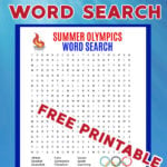 FREE PRINTABLE SUMMER OLYMPICS WORD SEARCH