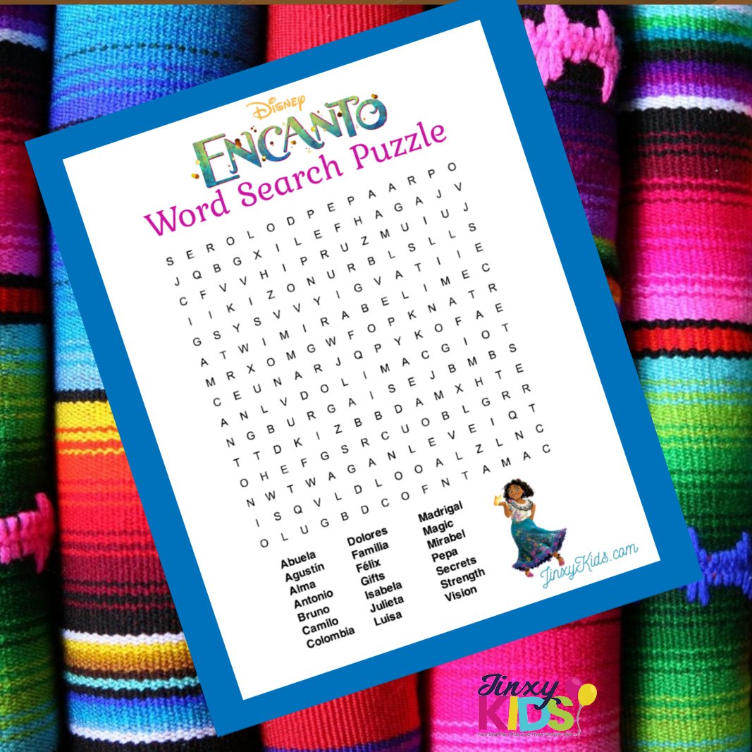 Encanto Puzzle, Live interative class for ages 6-10, taught by Teacher  Kiara