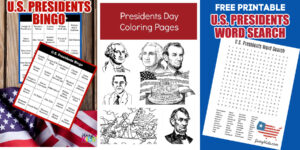 FREE Printable Presidents Day Activity Cards - Know Your Presidents ...