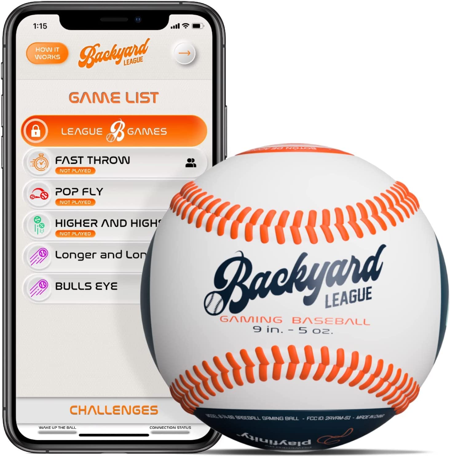 Backyard League Gaming Baseball