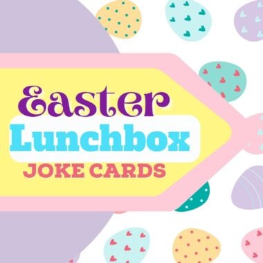 Easter lunch box notes