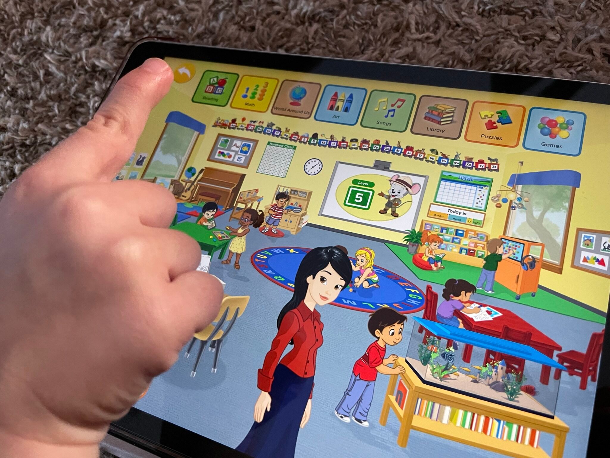 ABC Mouse Virtual Classroom