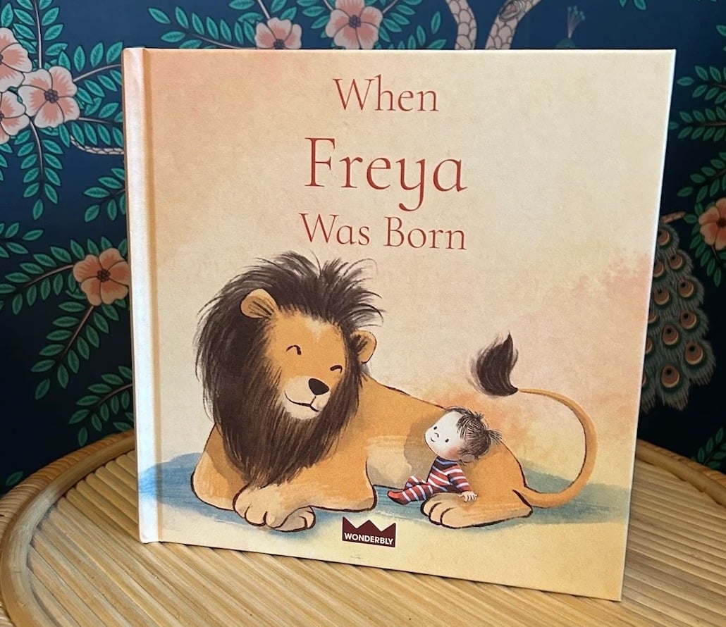 Wonderbly When I was Born Personalized Book.