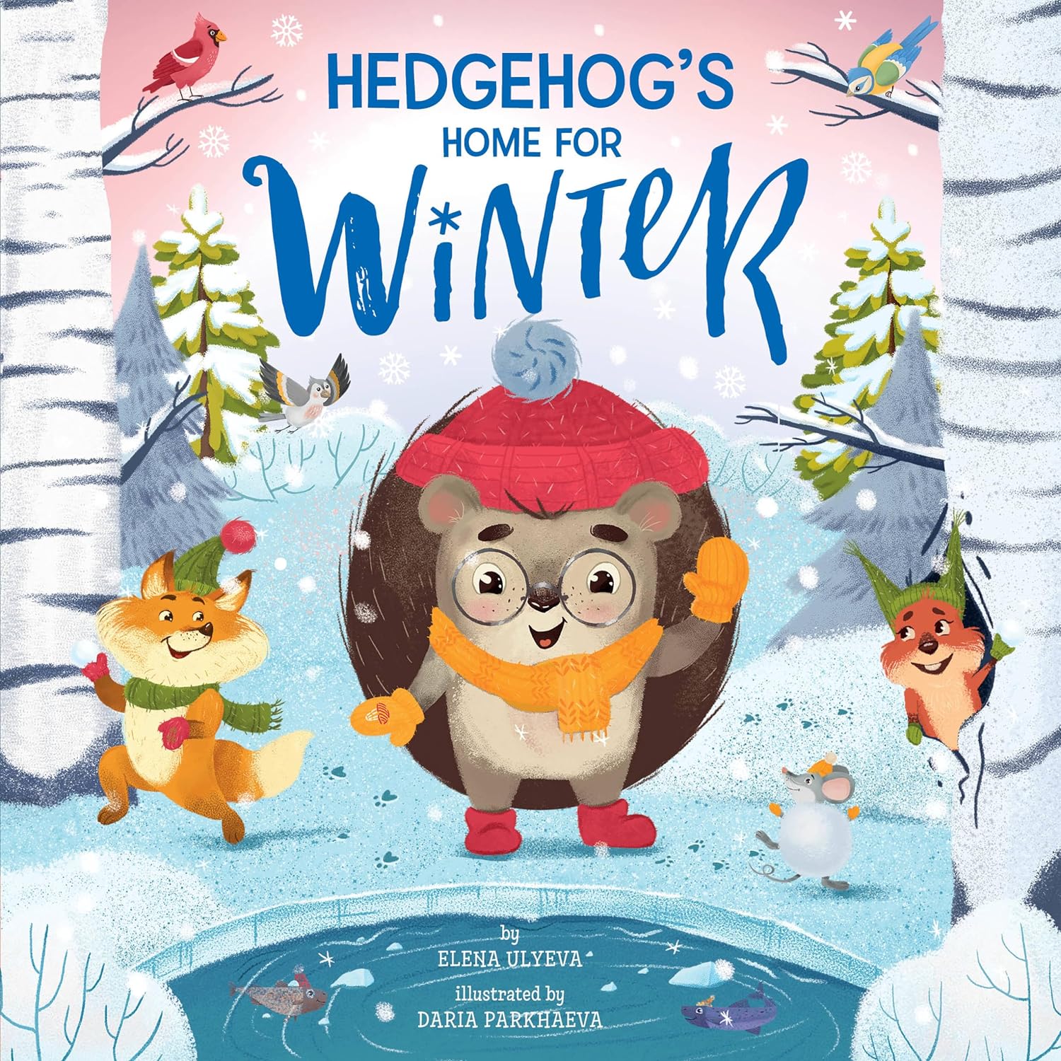 Hedgehog's Home for Winter book.