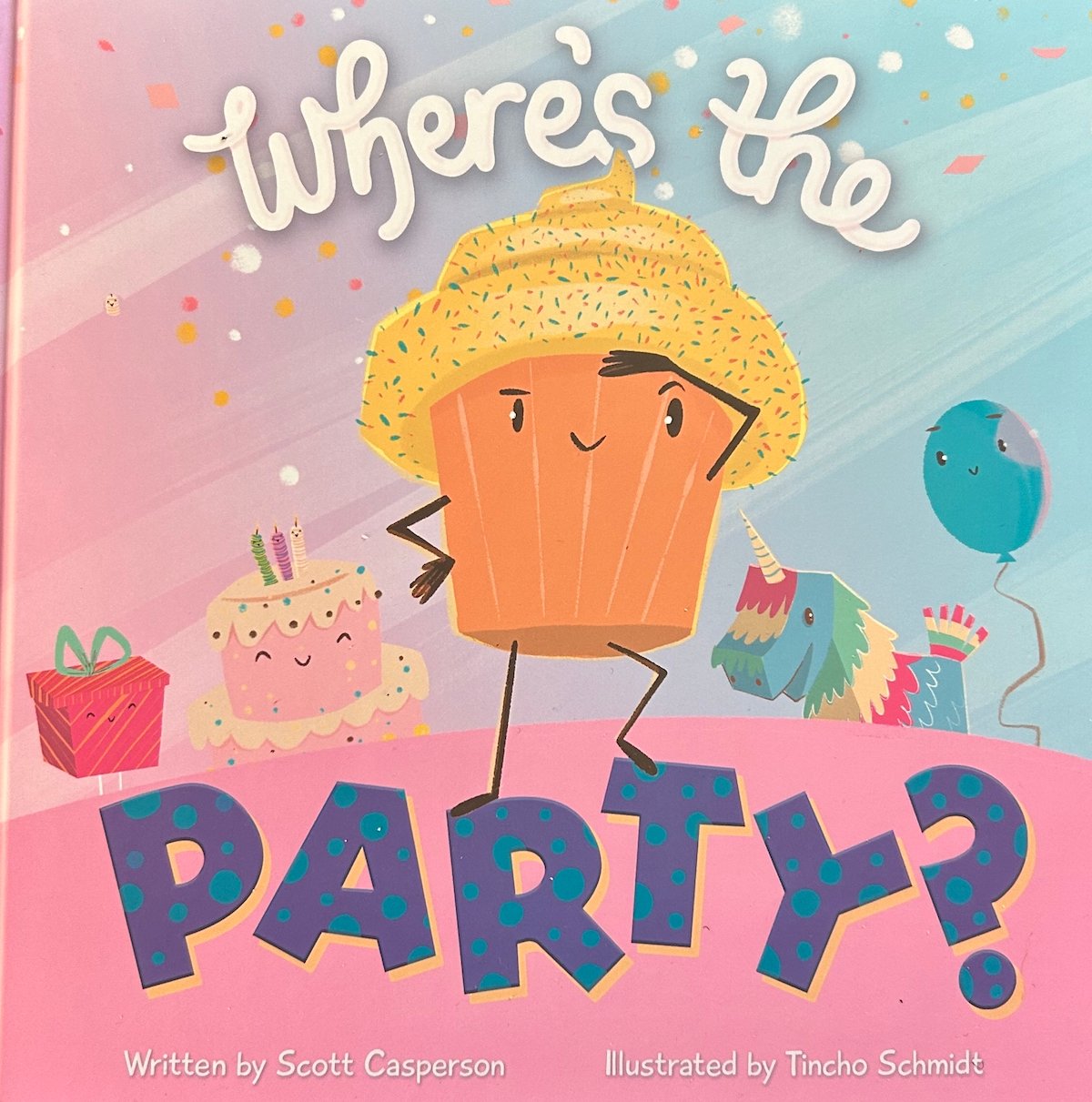 Wheres the Party? Book Cover.