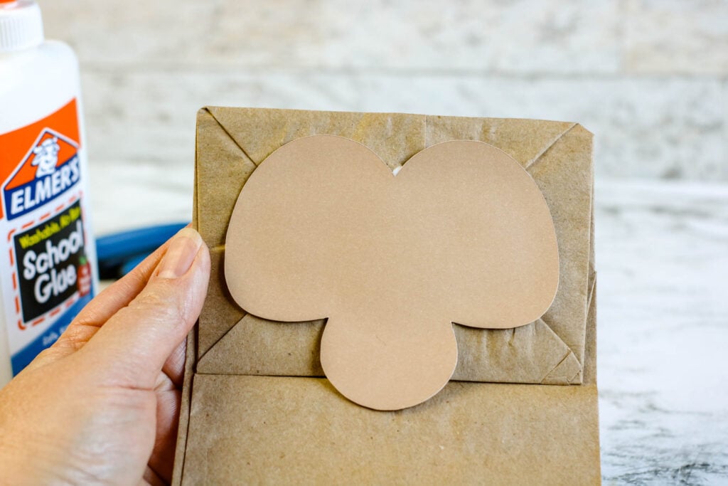 Monkey Paper Bag Puppet-2