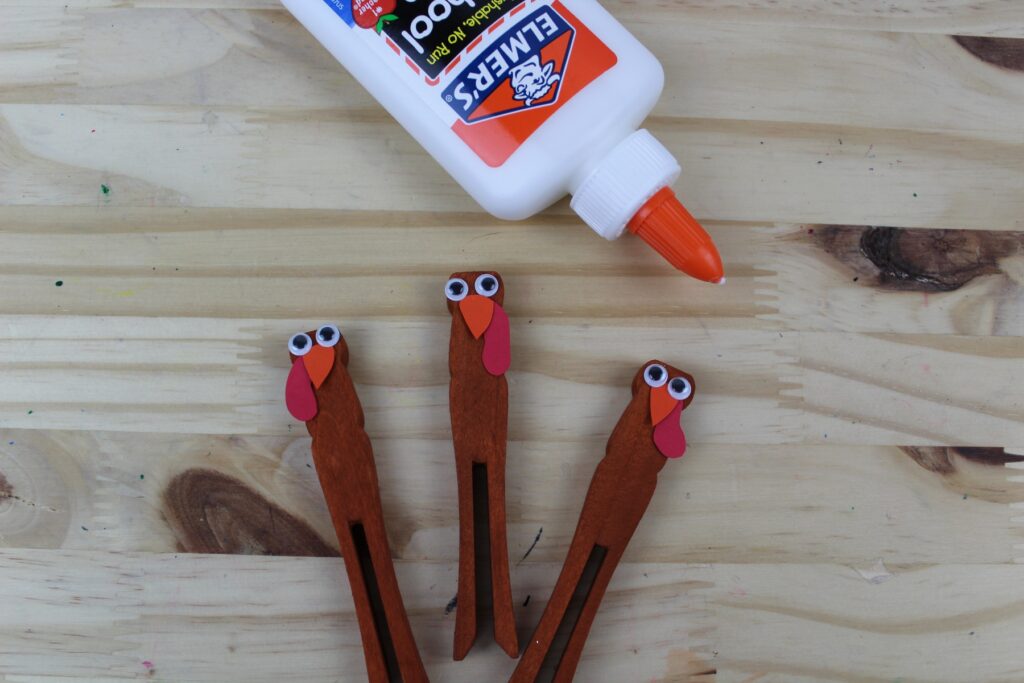 Turkey Clothespin Craft body