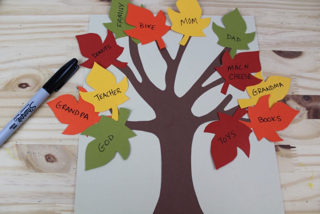 writing things on leaves