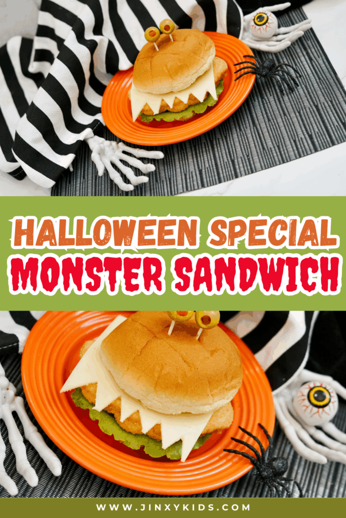 Monster Chicken Sandwich pin